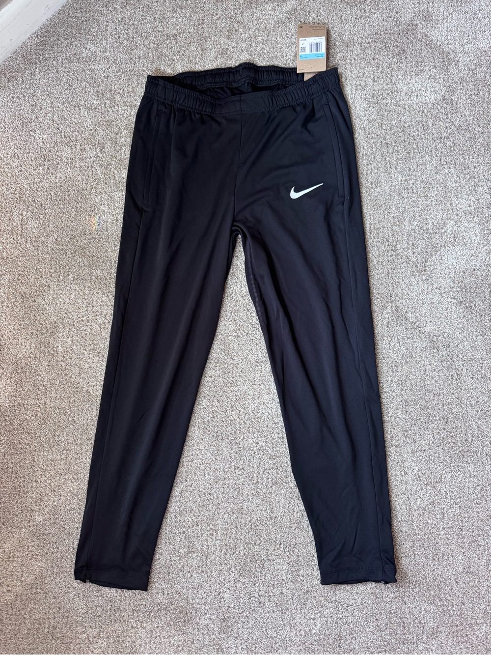 Nike Black Women's Athletic Joggers with Elastic Waistband